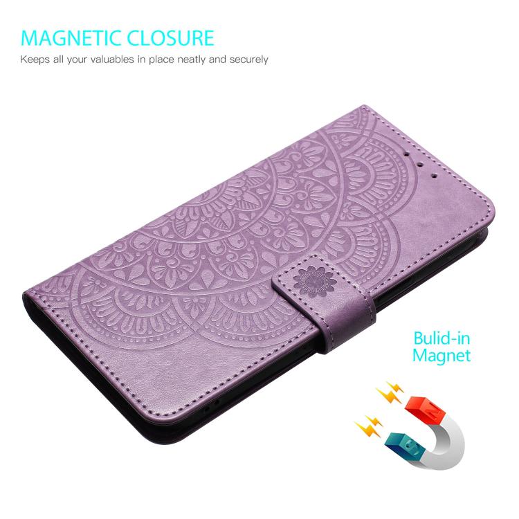 For Redmi K80 Pro / K80 Flower Embossed Leather Phone Case