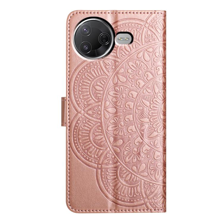 For Redmi K80 Pro / K80 Flower Embossed Leather Phone Case
