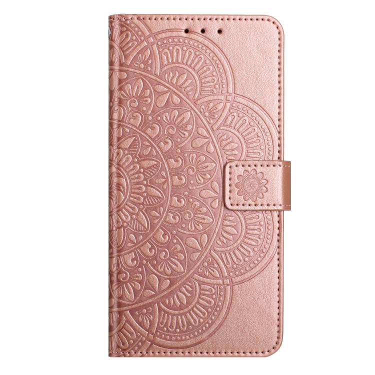 For Redmi Note 15 Pro 5G Global 163.6mm Flower Embossed Leather Phone Case