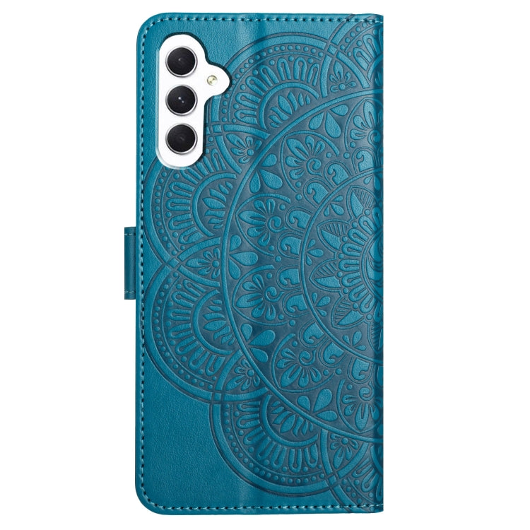 For Samsung Galaxy A16 5G Flower Embossed Leather Phone Case