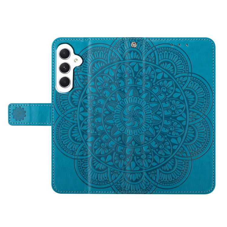 For Samsung Galaxy A16 5G Flower Embossed Leather Phone Case