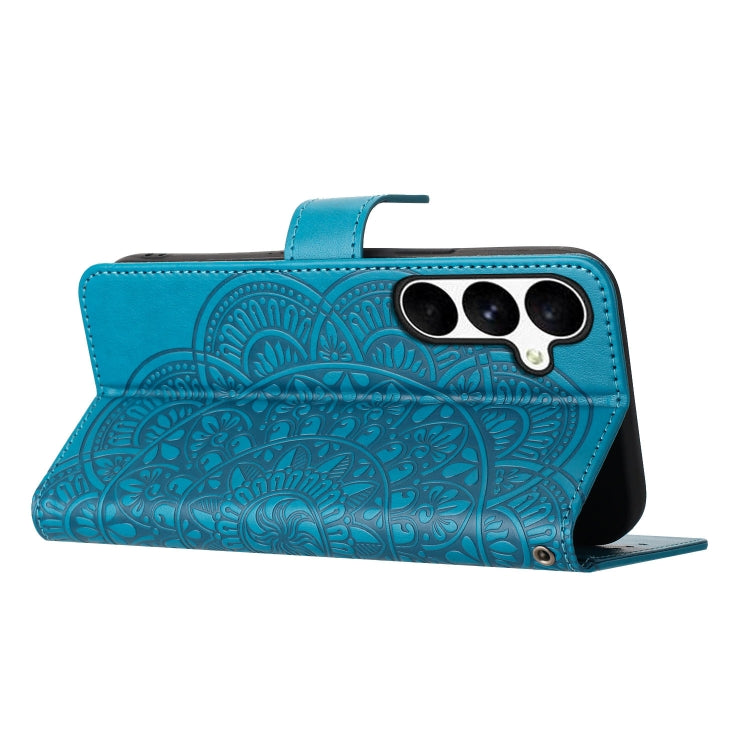 For Samsung Galaxy A36 5G Flower Embossed Leather Phone Case