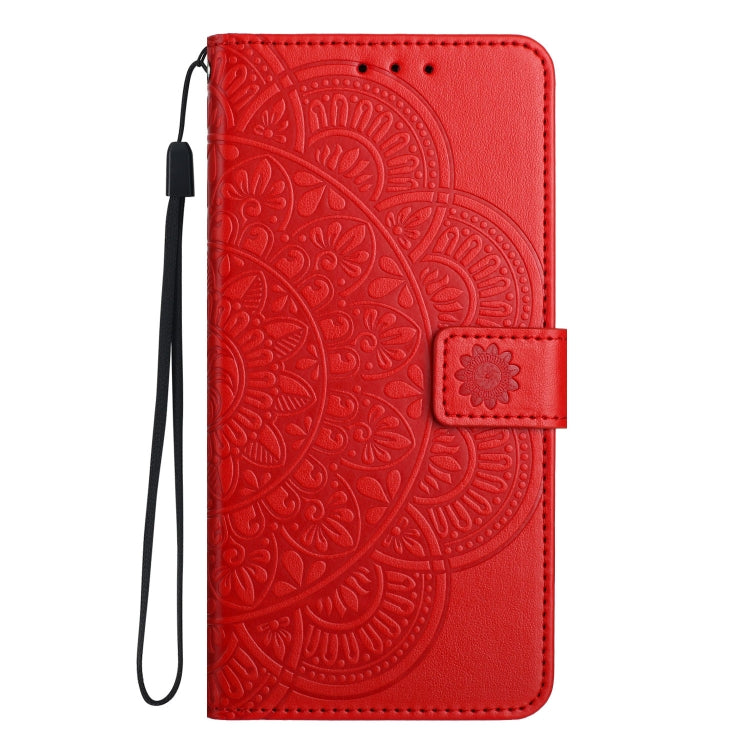 For Samsung Galaxy A26 5G Flower Embossed Leather Phone Case
