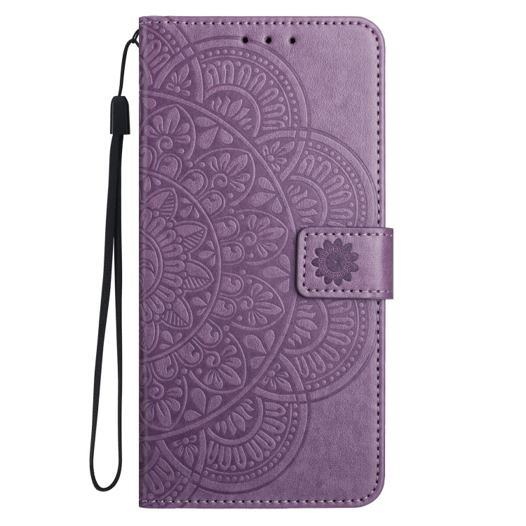 For Samsung Galaxy A26 5G Flower Embossed Leather Phone Case