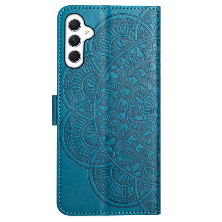 For Samsung Galaxy A26 5G Flower Embossed Leather Phone Case