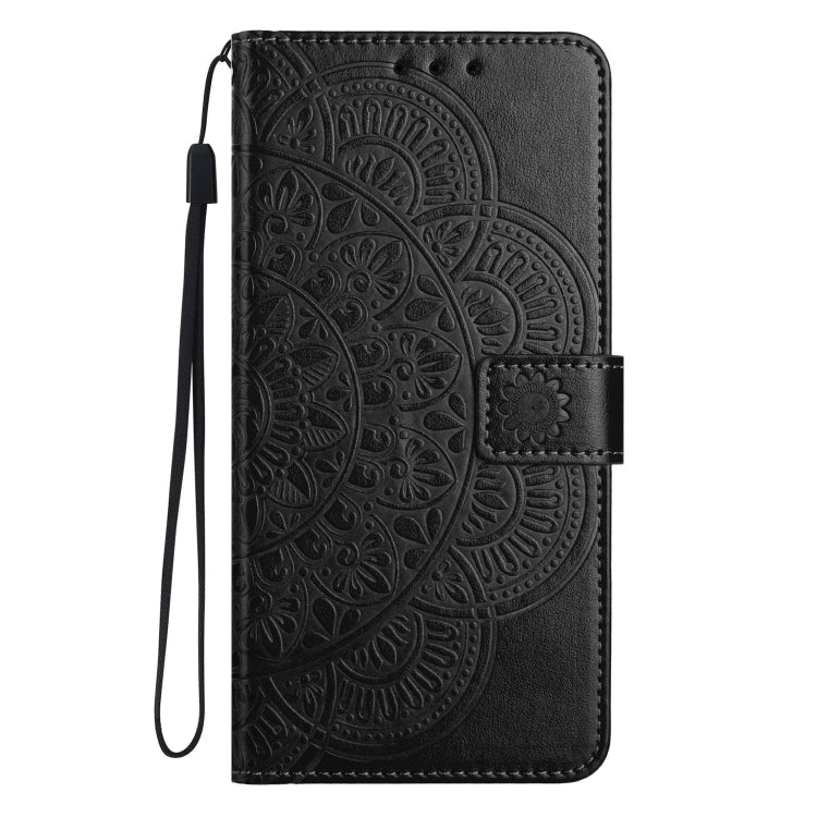 For Samsung Galaxy A56 5G Flower Embossed Leather Phone Case