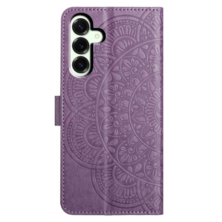 For Samsung Galaxy A17 5G Flower Embossed Leather Phone Case