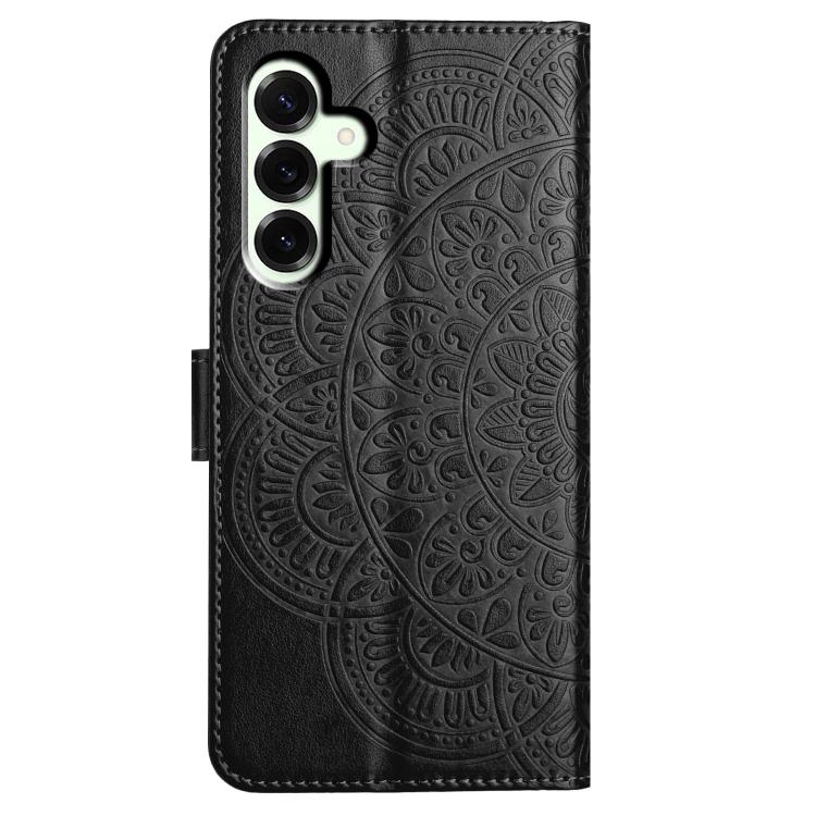 For Samsung Galaxy A17 5G Flower Embossed Leather Phone Case