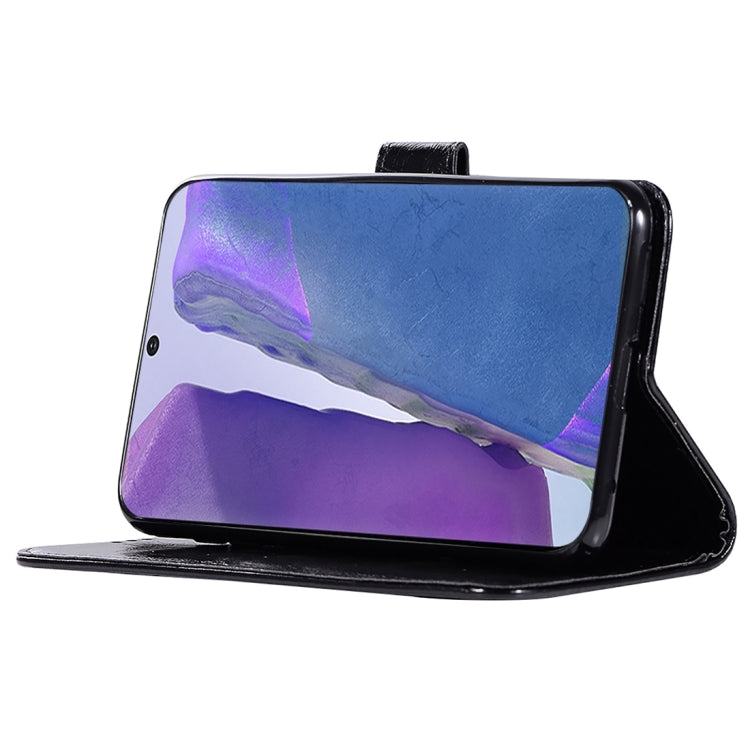 For Samsung Galaxy Note 20 Copper Buckle Retro Crazy Horse Texture Horizontal Flip Leather Case with Holder & Card Slots & Wallet