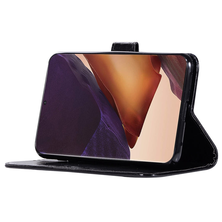 For Samsung Galaxy Note 20 Ultra Copper Buckle Retro Crazy Horse Texture Horizontal Flip Leather Case with Holder & Card Slots & Wallet
