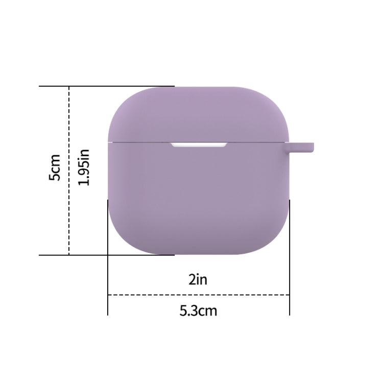 For AirPods 4 Silicone Earphone Protective Case with Hook