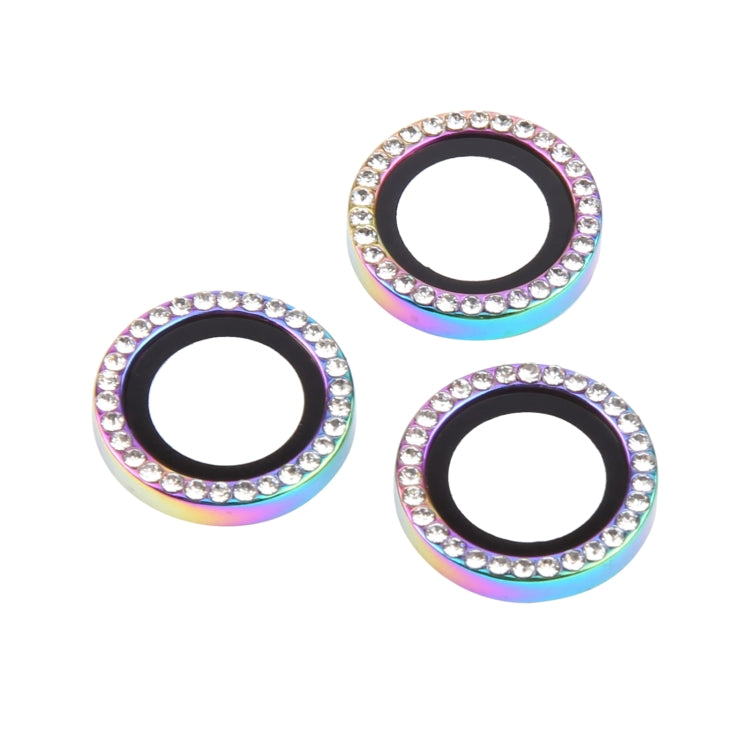 For iPhone 16 Pro / 16 Pro Max 9H Point Drill Camera Lens Protector Ring