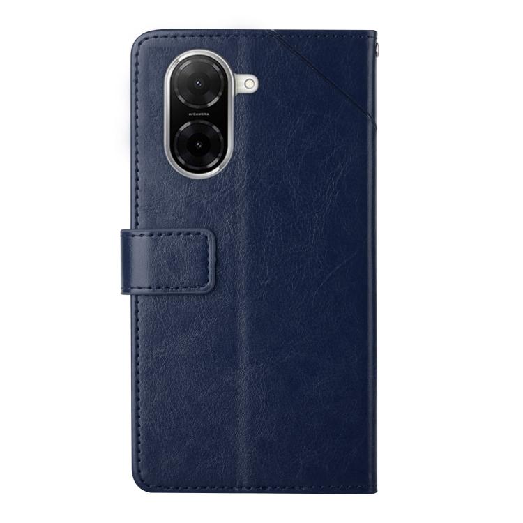 For Redmi A5 4G 171.7mm / Poco C71 Y-shaped Pattern Flip Leather Phone Case