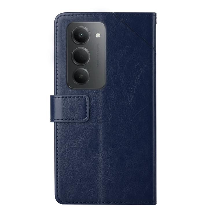For Redmi 15 5G Global / 15 4G SEA Y-shaped Pattern Flip Leather Phone Case