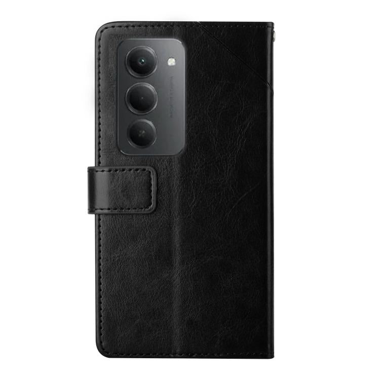For Redmi 15 5G / 4G EU 171mm Y-shaped Pattern Flip Leather Phone Case