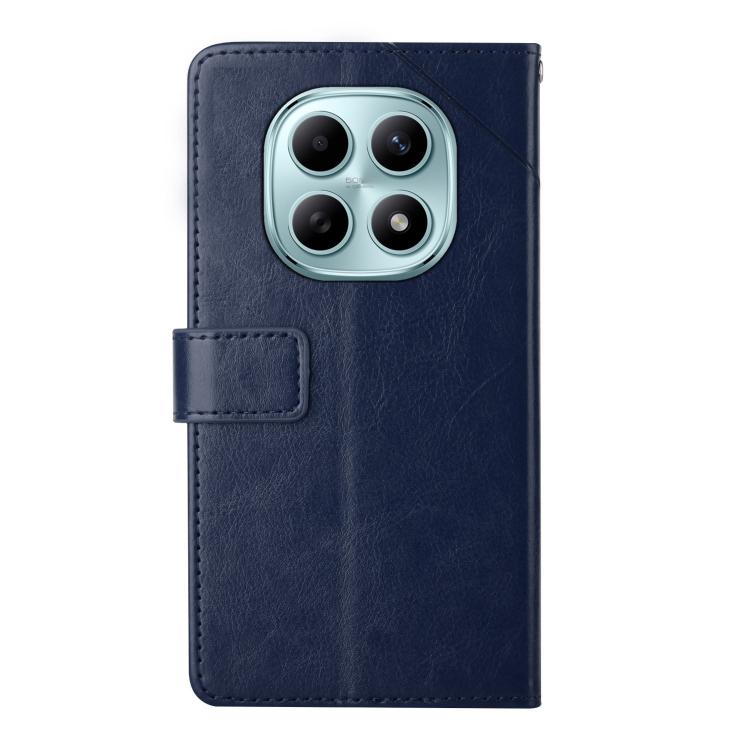For Redmi Note 15 Pro 4G Global 163.2mm Y-shaped Pattern Flip Leather Phone Case