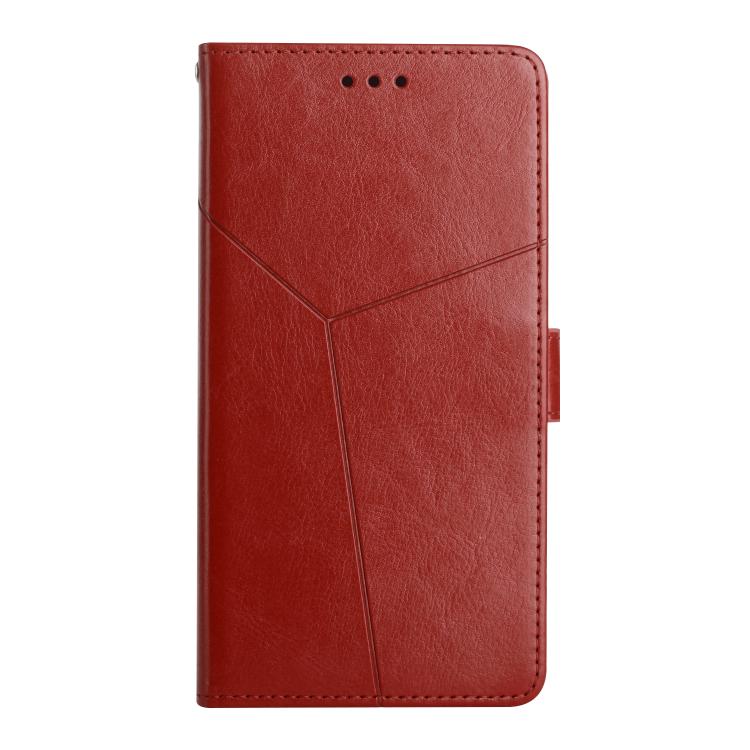 For Redmi Note 15 Pro 5G Global 163.6mm Y-shaped Pattern Flip Leather Phone Case