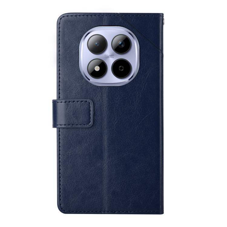 For Redmi Note 15 Pro+ 5G Global 163.3mm Y-shaped Pattern Flip Leather Phone Case