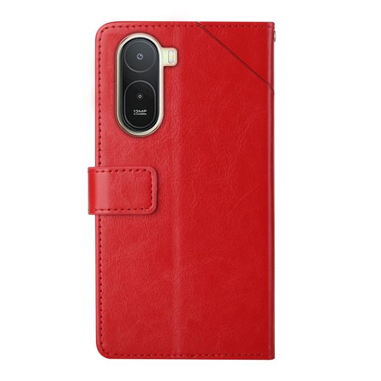 For Redmi A7 Pro 171mm / Poco C85x 5G Y-shaped Pattern Flip Leather Phone Case