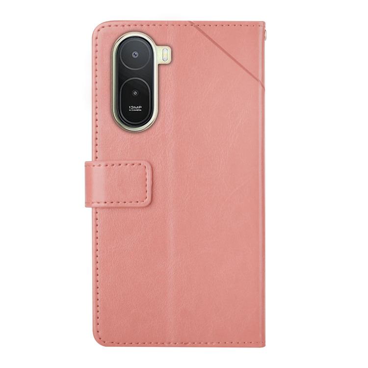 For Redmi A7 Pro 171mm / Poco C85x 5G Y-shaped Pattern Flip Leather Phone Case