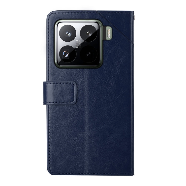 For Xiaomi 15 Pro Y-shaped Pattern Flip Leather Phone Case