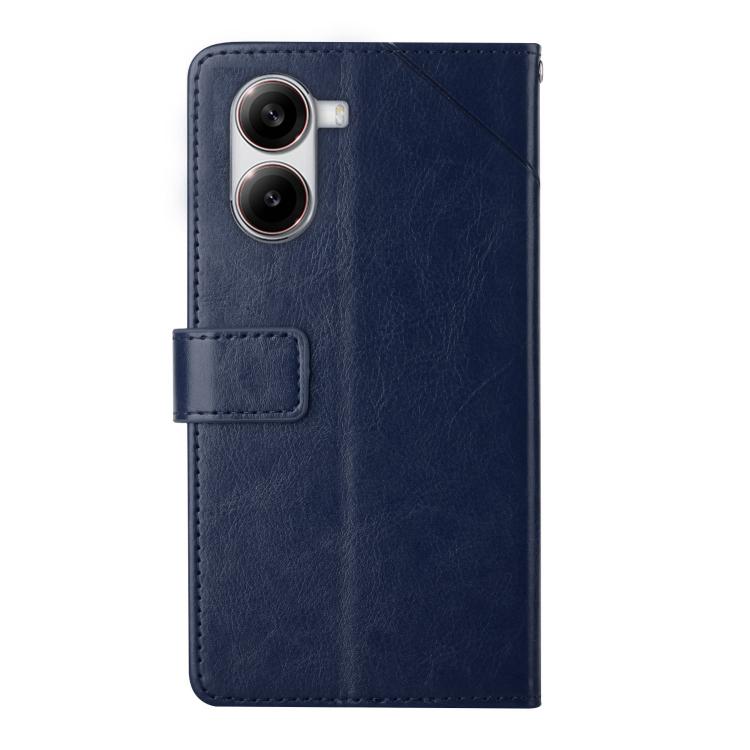 For Xiaomi Poco X7 Pro Y-shaped Pattern Flip Leather Phone Case