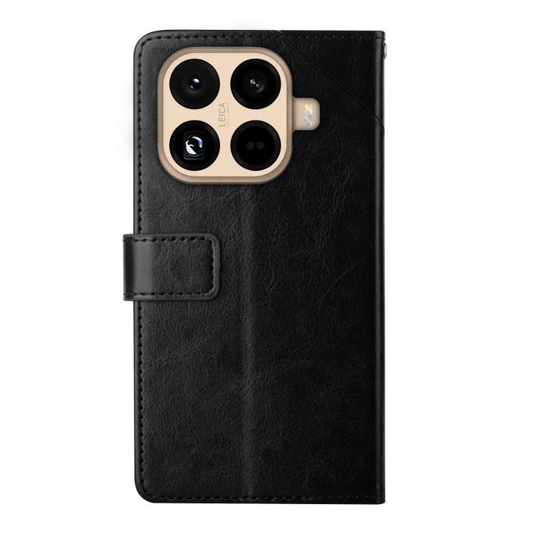 For Xiaomi 15T Pro Y-shaped Pattern Flip Leather Phone Case