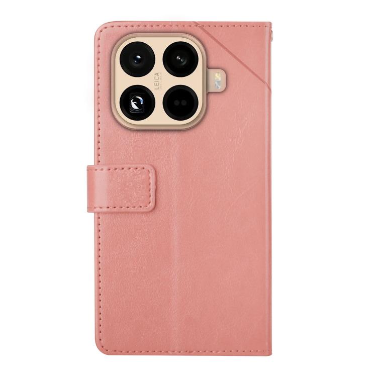 For Xiaomi 15T Pro Y-shaped Pattern Flip Leather Phone Case