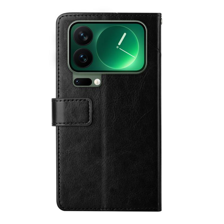 For Xiaomi 17 Pro Max Y-shaped Pattern Flip Leather Phone Case