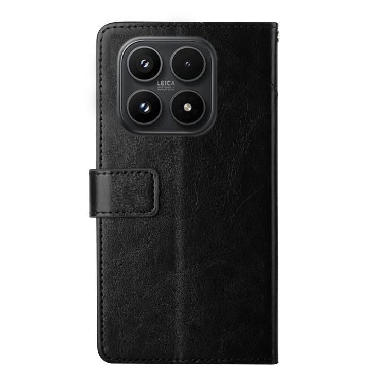 For Xiaomi 17 Y-shaped Pattern Flip Leather Phone Case
