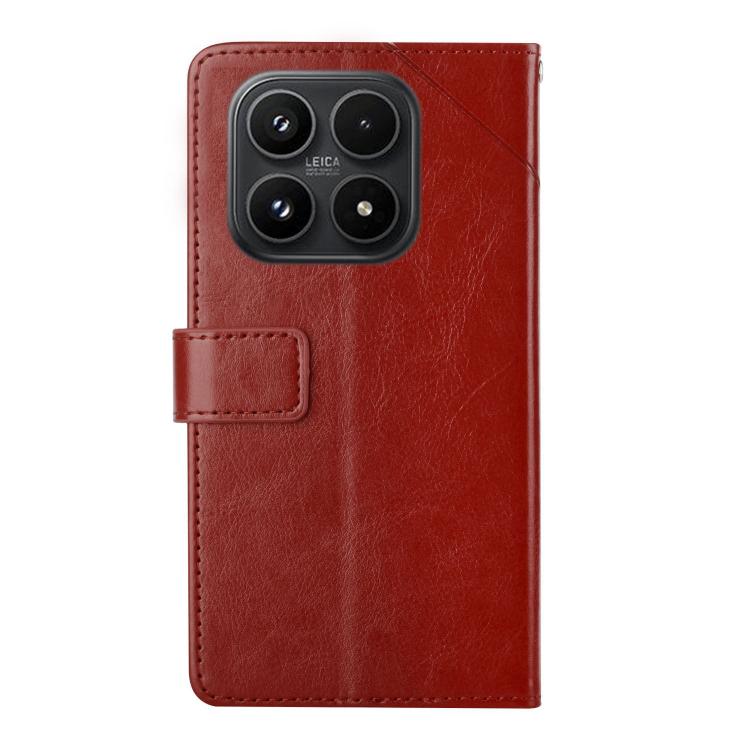 For Xiaomi 17 Y-shaped Pattern Flip Leather Phone Case