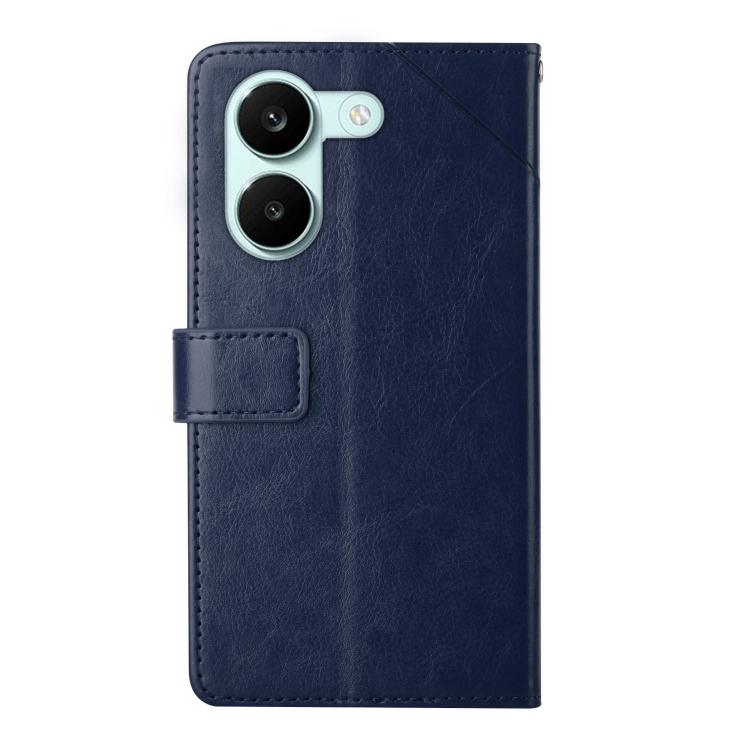 For Xiaomi Poco X8 Pro 5G Y-shaped Pattern Flip Leather Phone Case