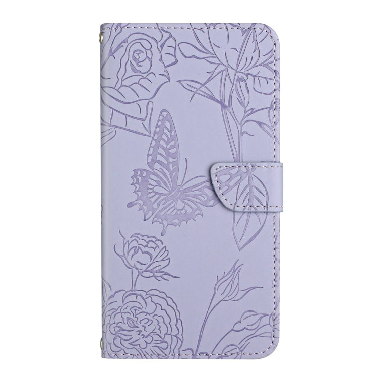 For Redmi 14C 4G Skin Feel Butterfly Embossed Flip Leather Phone Case