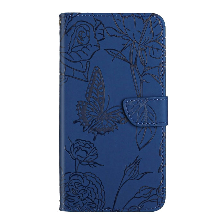 For Redmi 14C 4G Skin Feel Butterfly Embossed Flip Leather Phone Case