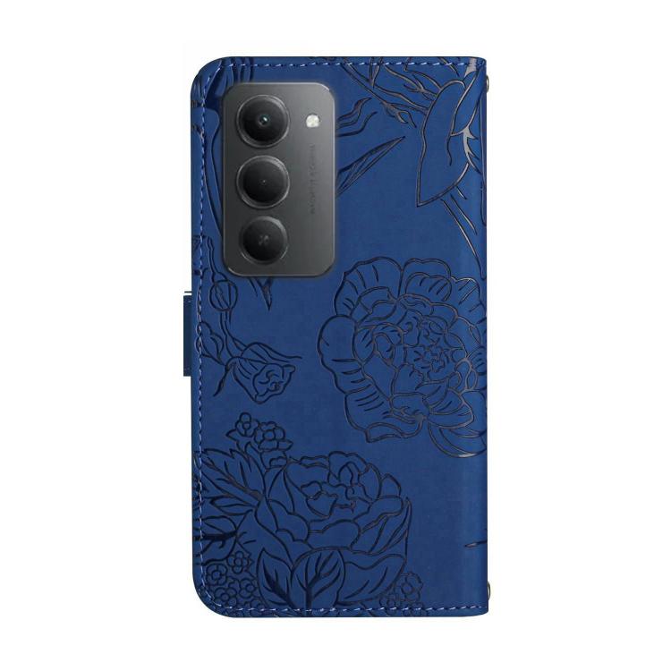 For Redmi 15 5G Global / 15 4G SEA Skin Feel Butterfly Embossed Flip Leather Phone Case