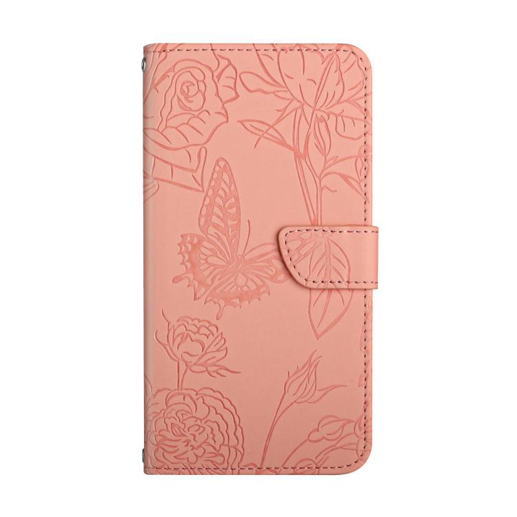 For Xiaomi 15T Skin Feel Butterfly Embossed Flip Leather Phone Case