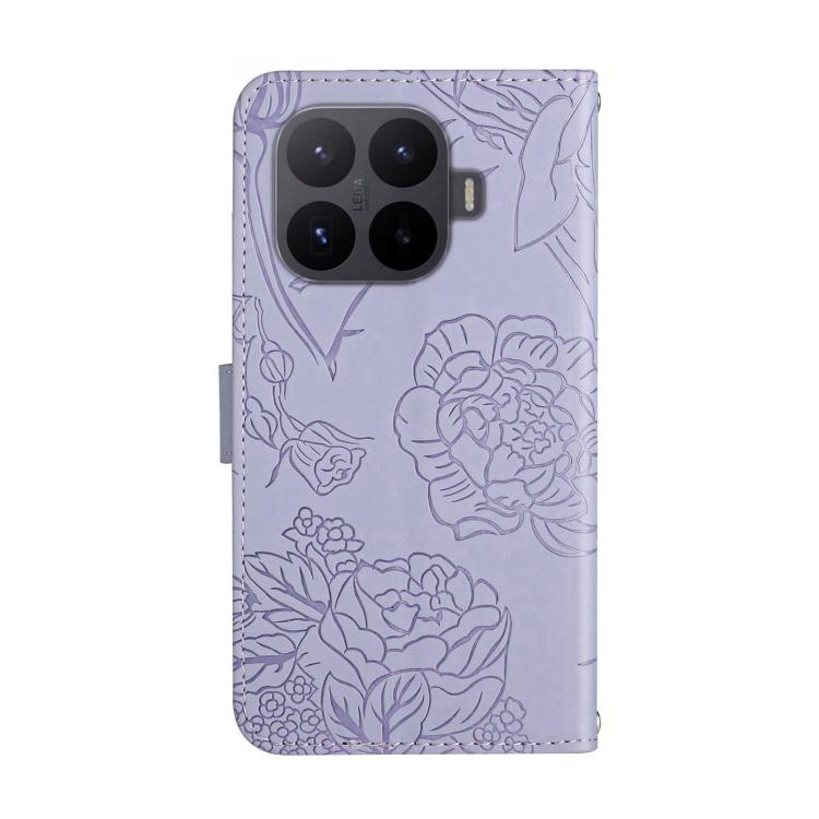 For Xiaomi 17T 5G Skin Feel Butterfly Embossed Flip Leather Phone Case