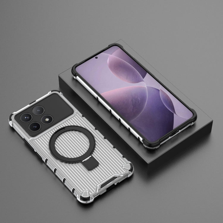 For Redmi K70 5G Grating Holder Shockproof Phone Case