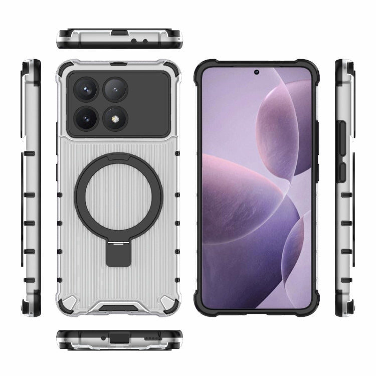 For Redmi K70 5G Grating Holder Shockproof Phone Case