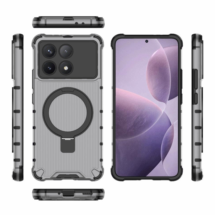For Redmi K70 5G Grating Holder Shockproof Phone Case