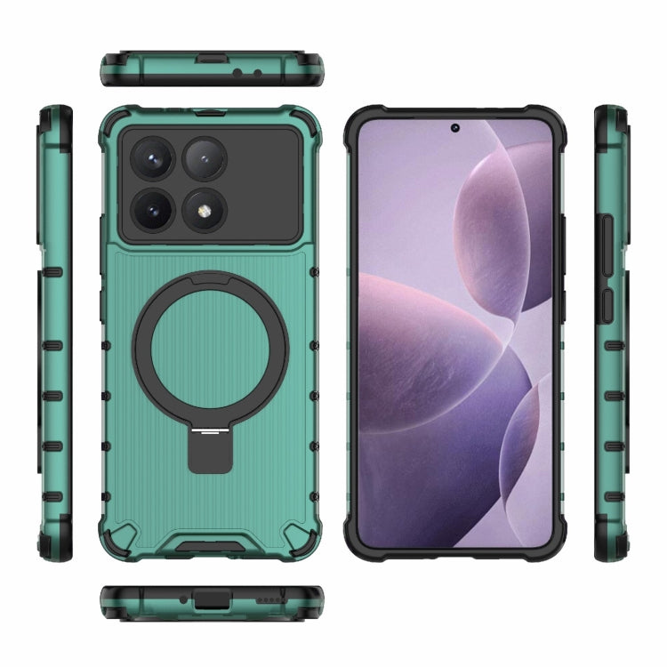For Redmi K70 5G Grating Holder Shockproof Phone Case
