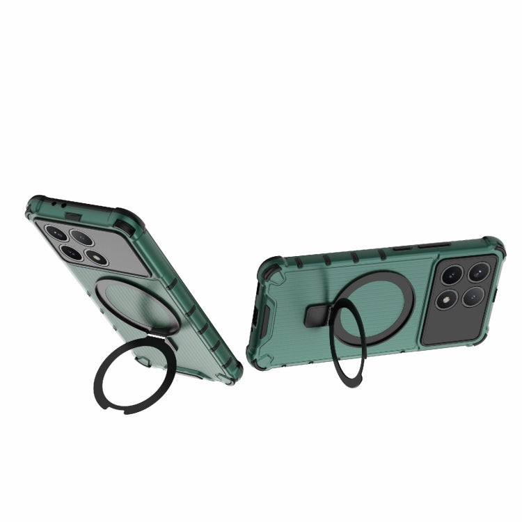 For Redmi K70 5G Grating Holder Shockproof Phone Case