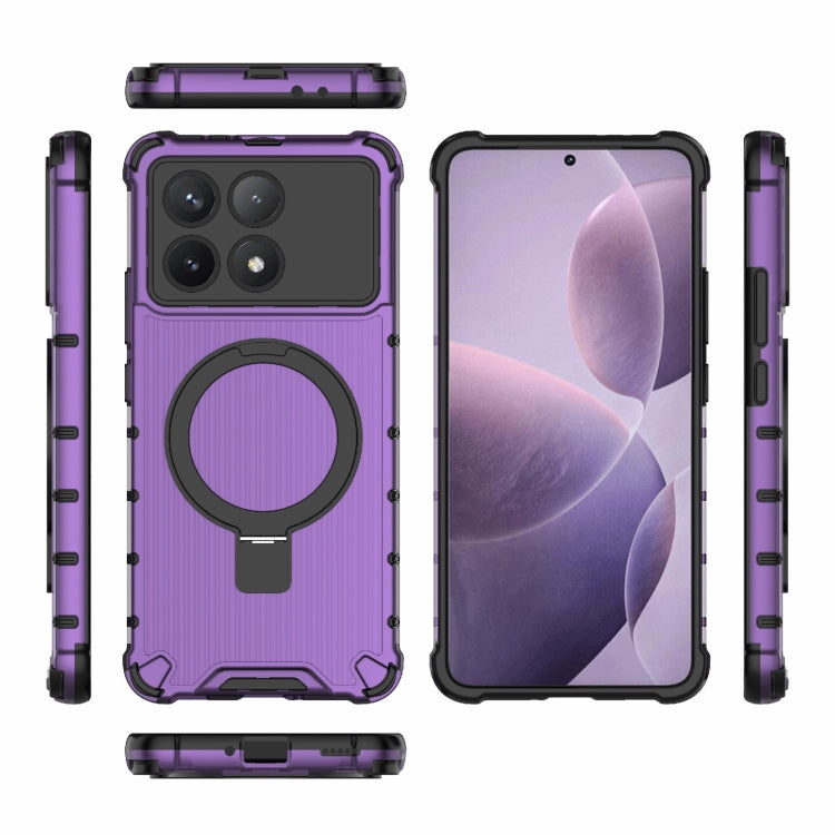 For Redmi K70 5G Grating Holder Shockproof Phone Case