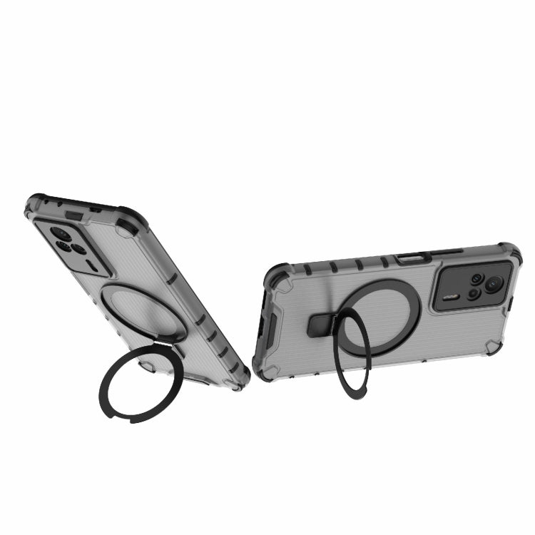 For Redmi K60E 5G Grating Holder Shockproof Phone Case