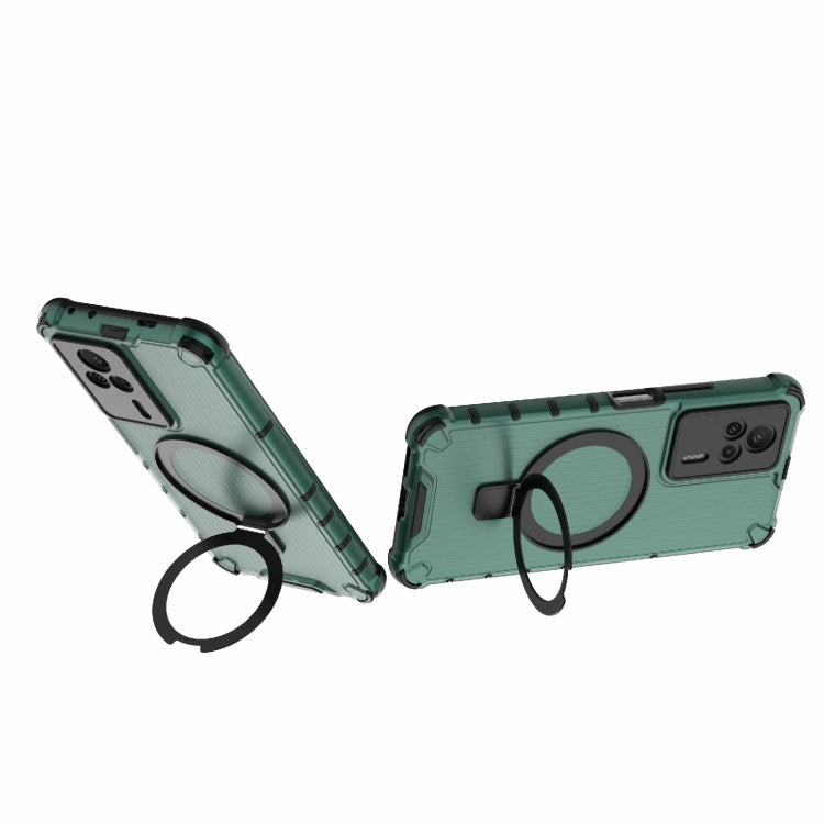 For Redmi K60E 5G Grating Holder Shockproof Phone Case