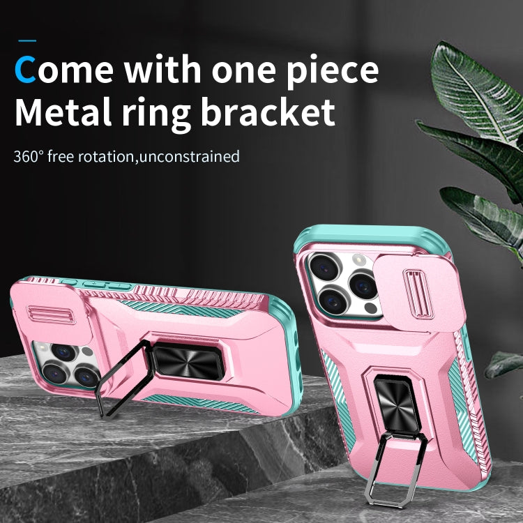 For iPhone 16 Pro Max Sliding Camshield Holder Phone Case