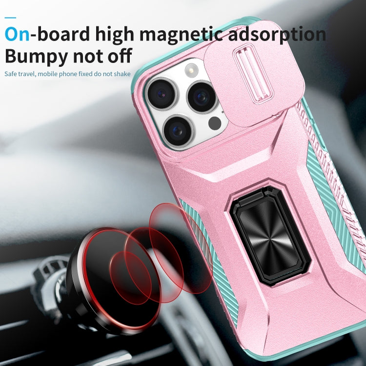 For iPhone 16 Pro Max Sliding Camshield Holder Phone Case