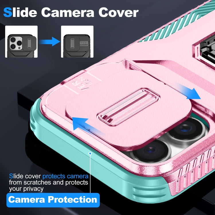 For iPhone 16 Pro Max Sliding Camshield Holder Phone Case