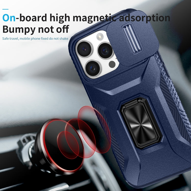 For iPhone 16 Pro Max Sliding Camshield Holder Phone Case
