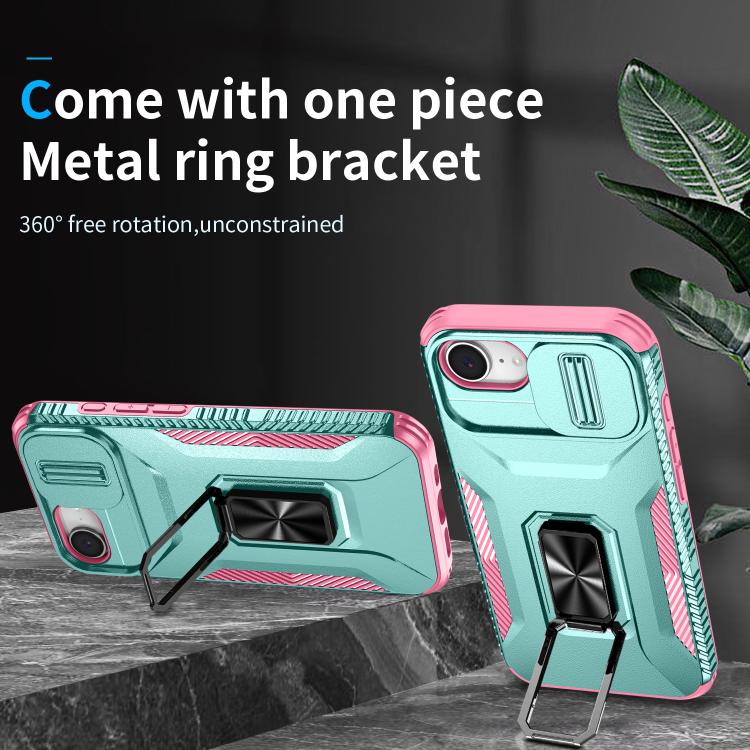 For iPhone 17e / 16e Sliding Camshield Holder Phone Case